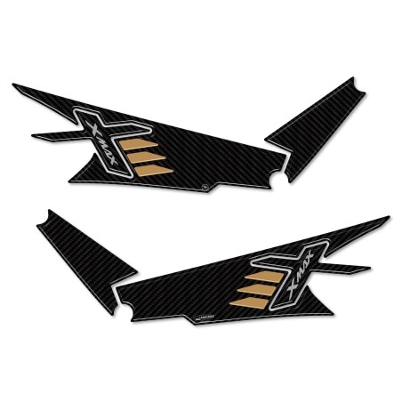 Adesivi gel 3D protezioni boomerang compatibili con Yamaha Xmax 125-300 dal 2023